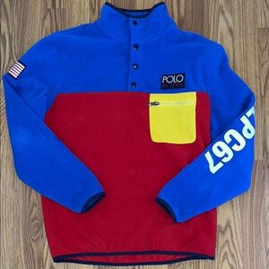 RL Polo Hi Tech Colorblock Pullover